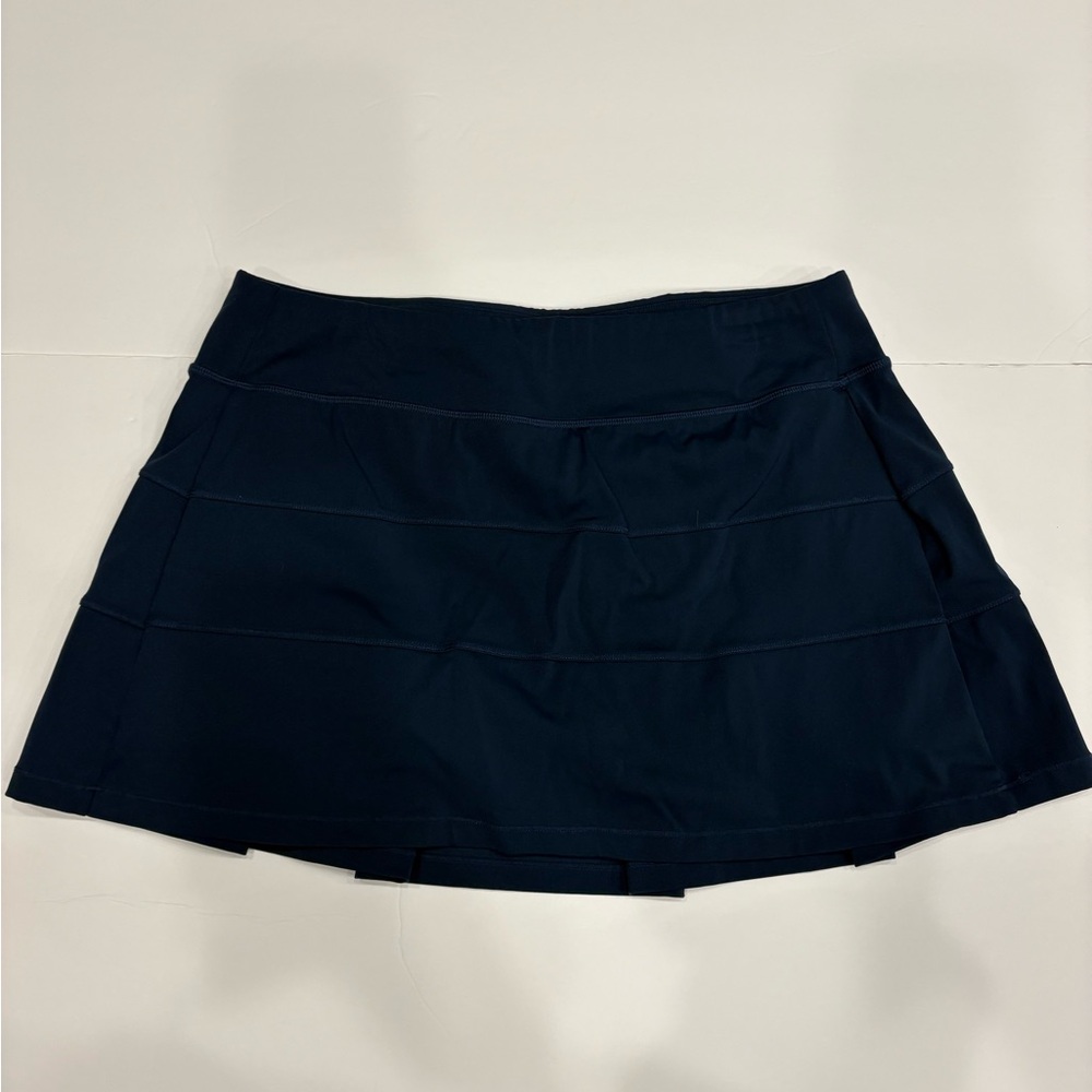 Mecdar Navy Blue Athletic Skort